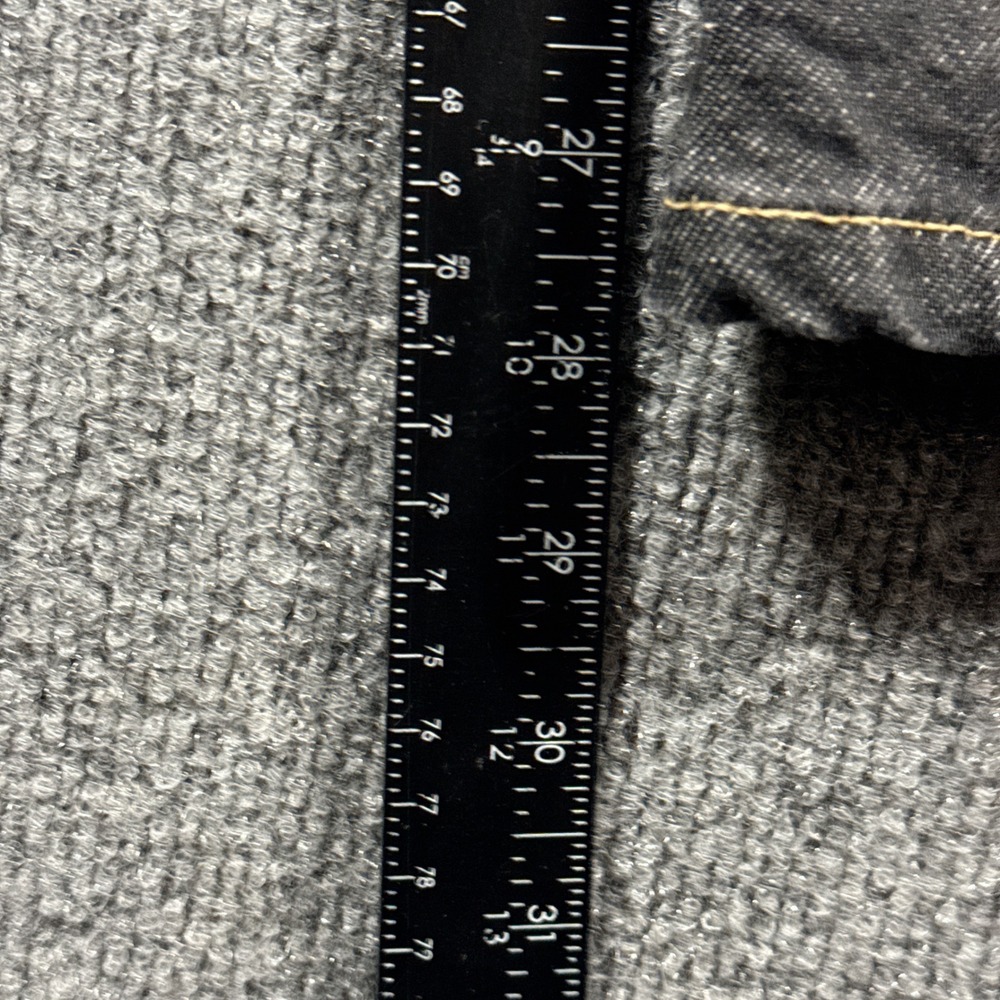 Banana Republic Jeans Mens 32x29 Black Rinse Wash Slim Stacked Bootcut - Picture 10 of 15